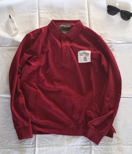 Trussardi junior polo bordeaux - trussardi,