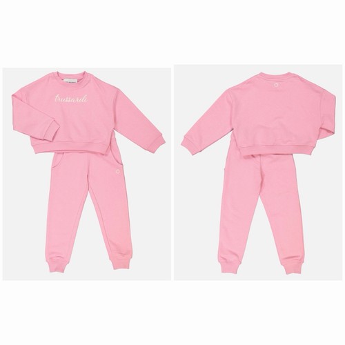 Set tuta rosa trussardi junior - rosa,